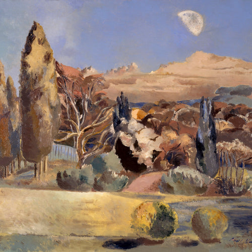 Landscape of the Moon's First Quarter (1943) by Paul Nash