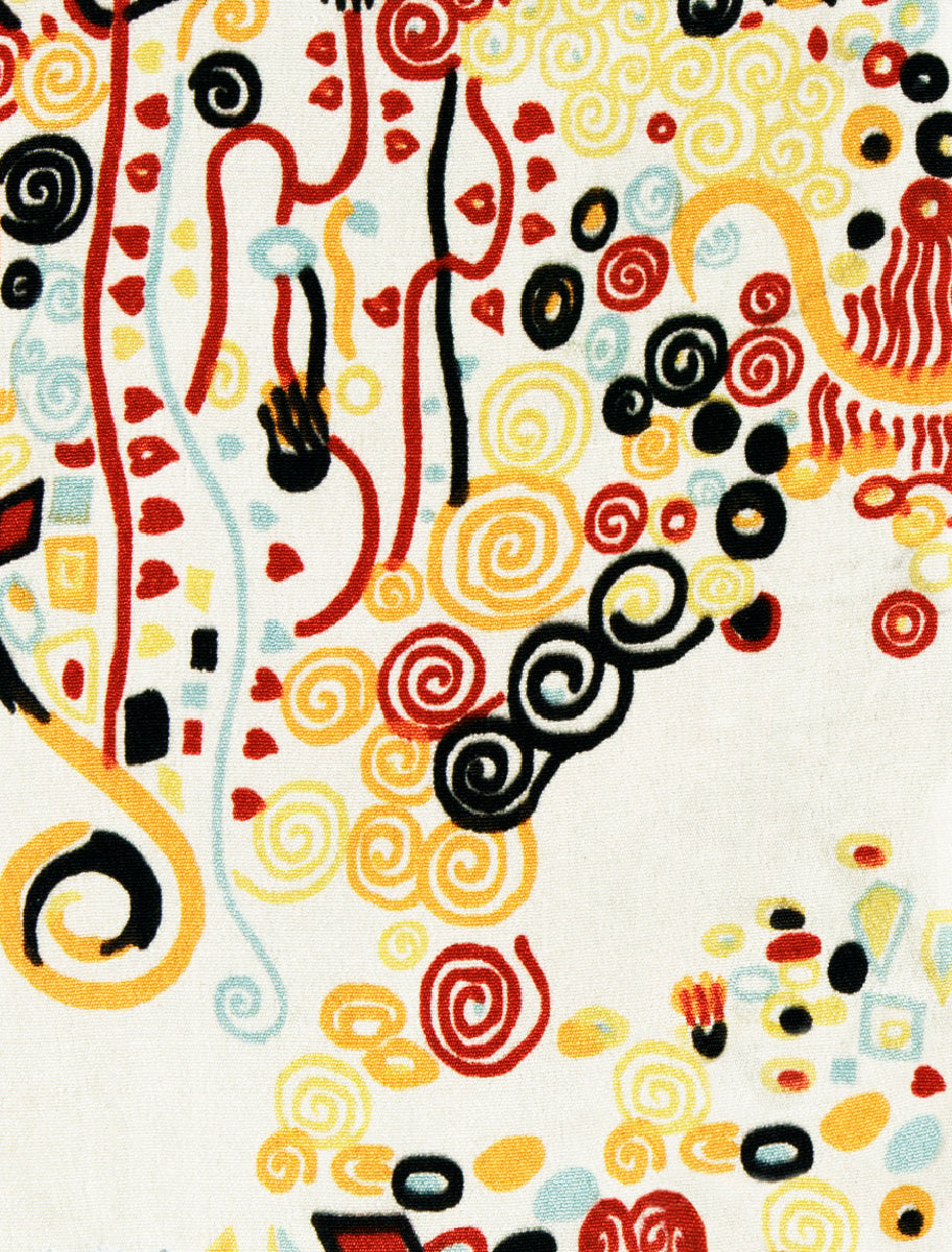 Textile sample (1920) by Gustav Klimt