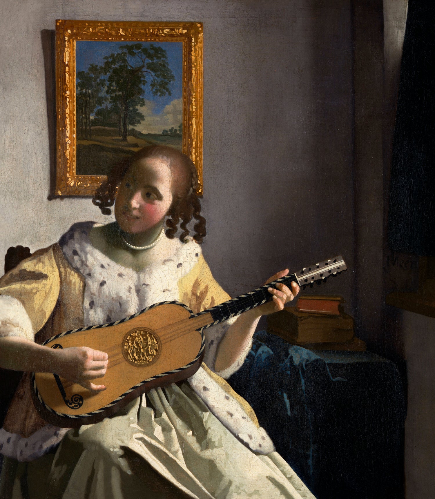 The Guitar Player (1670-1672) by Johannes Vermeer