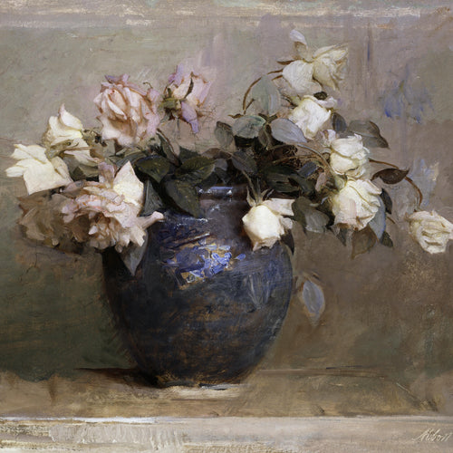 Roses (1890) by Abbott Handerson Thayer