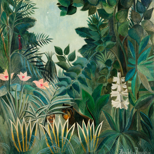 The Equatorial Jungle (1909) by Henri Rousseau