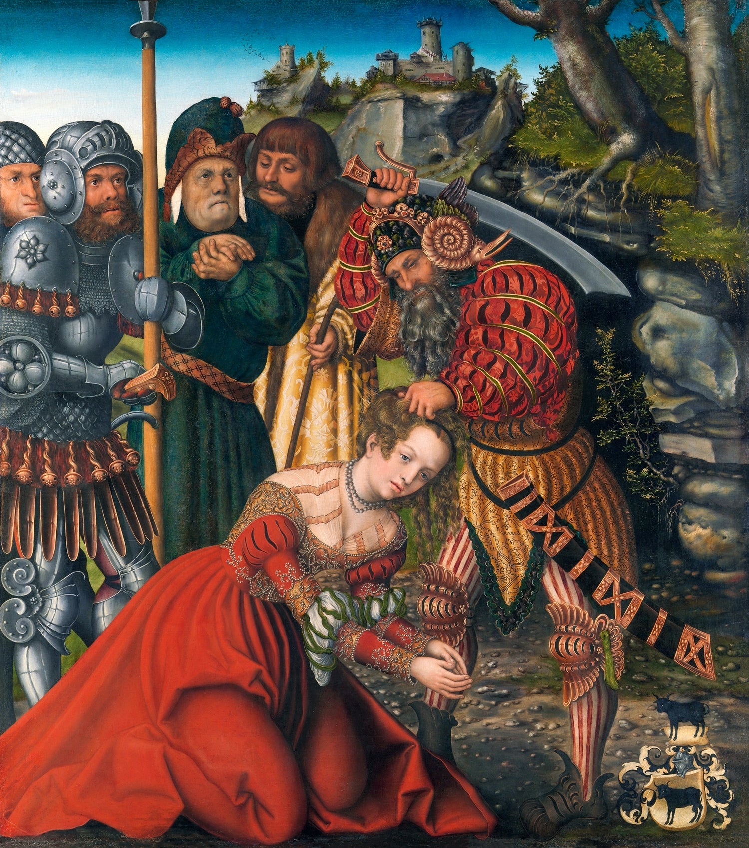 The Martyrdom of Saint Barbara (1510) by Lucas Cranach