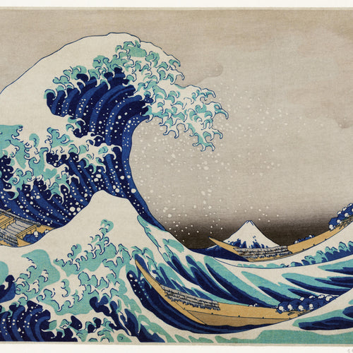 The Great Wave off Kanagawa (1831) by Katsushika Hokusai