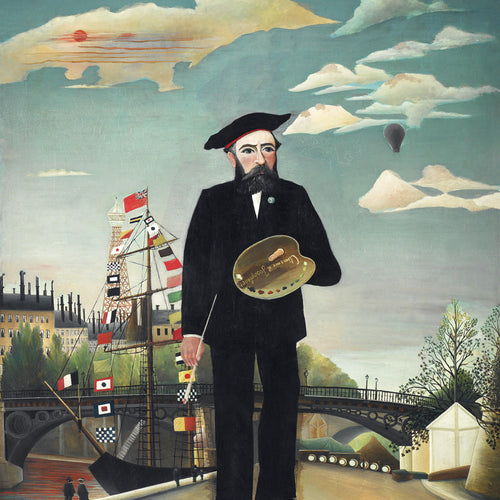 Myself: Portrait - Landscape (1890) by Henri Rousseau