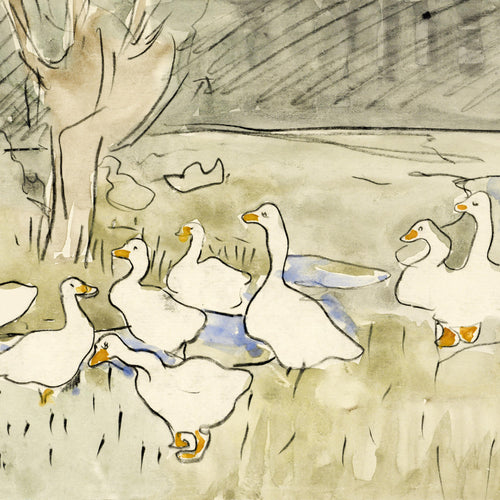 Ducks (1873-1917) by Theo van Hoytema