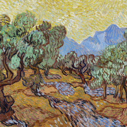 Olive Trees (1889) by Vincent van Gogh