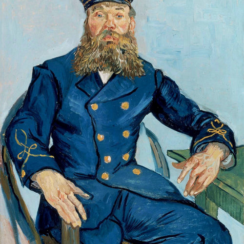 Portrait of the Postman Joseph Roulin (1888) by Vincent van Gogh