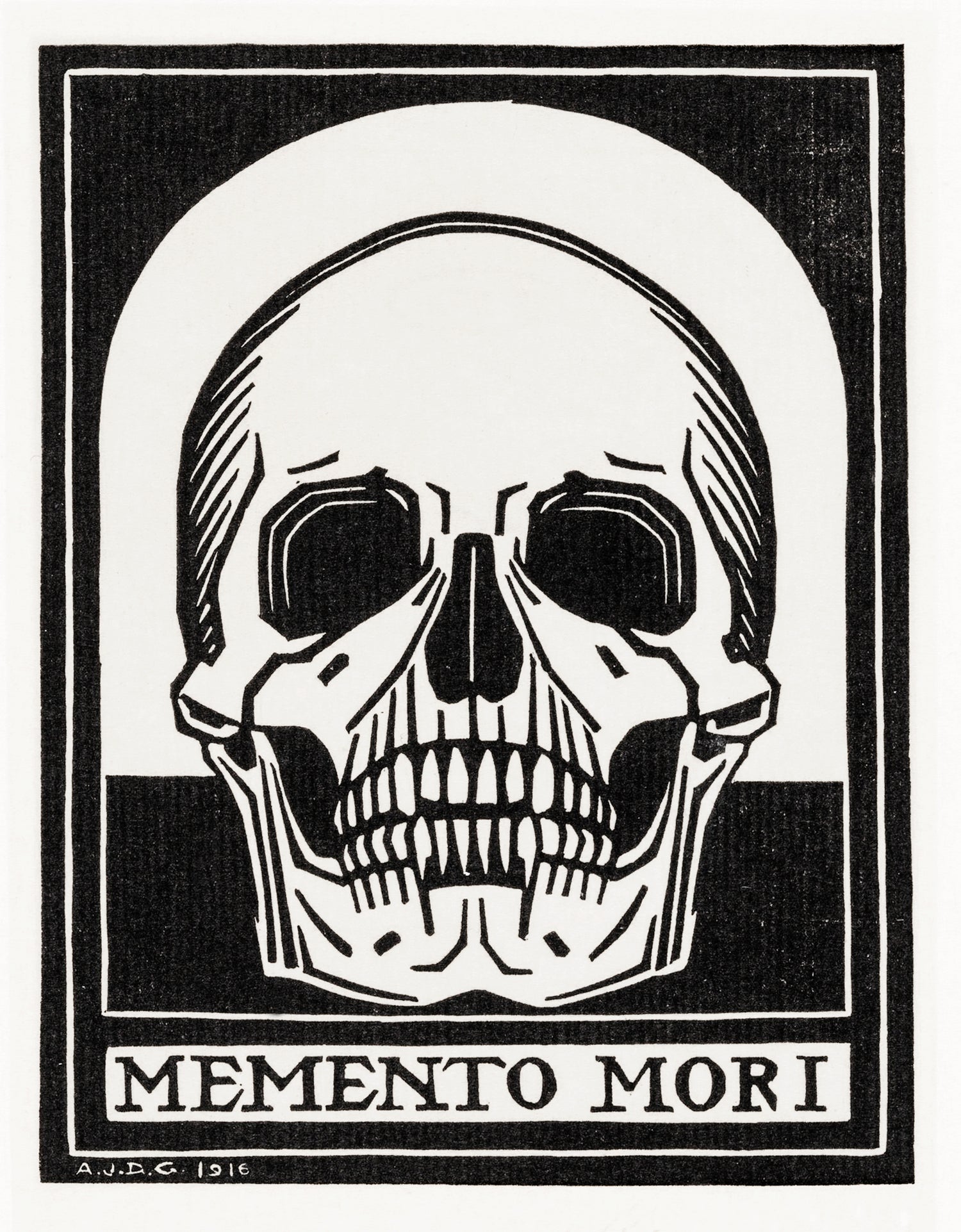 Memento mori (1916) by Julie de Graag