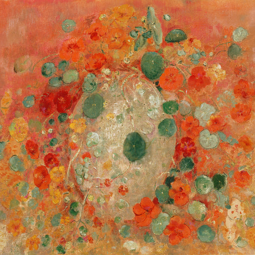 Nasturtiums (1905) by Odilon Redon