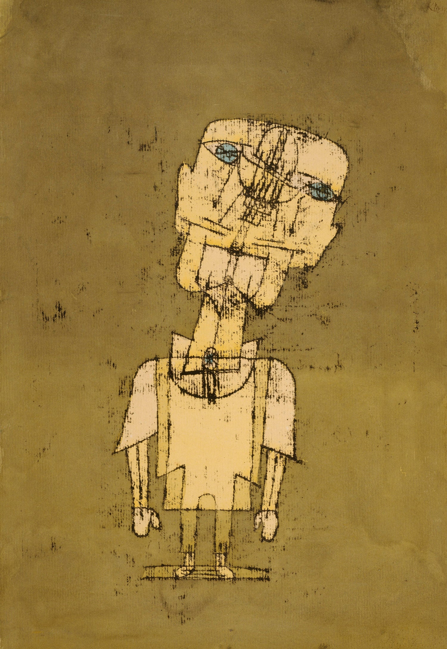 Gespenst eines Genies (Ghost of a Genius) (1922) by Paul Klee