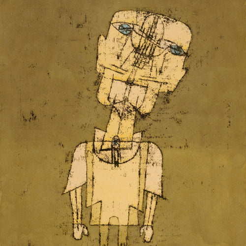 Gespenst eines Genies (Ghost of a Genius) (1922) by Paul Klee