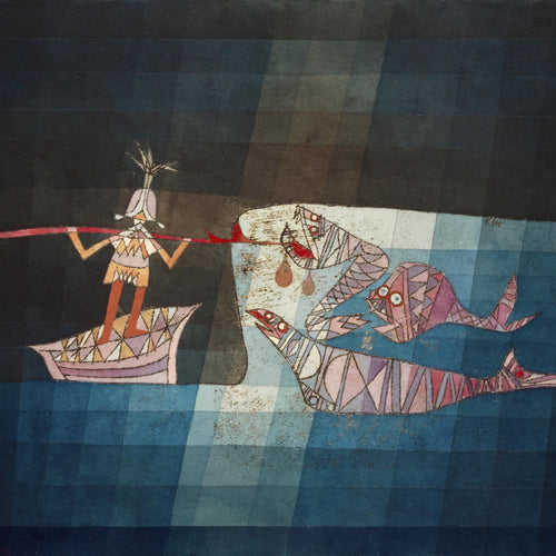 The Seafarers (1923) by Paul Klee