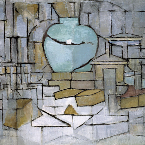 Still Life with Gingerpot II (1912) by Piet Mondrian