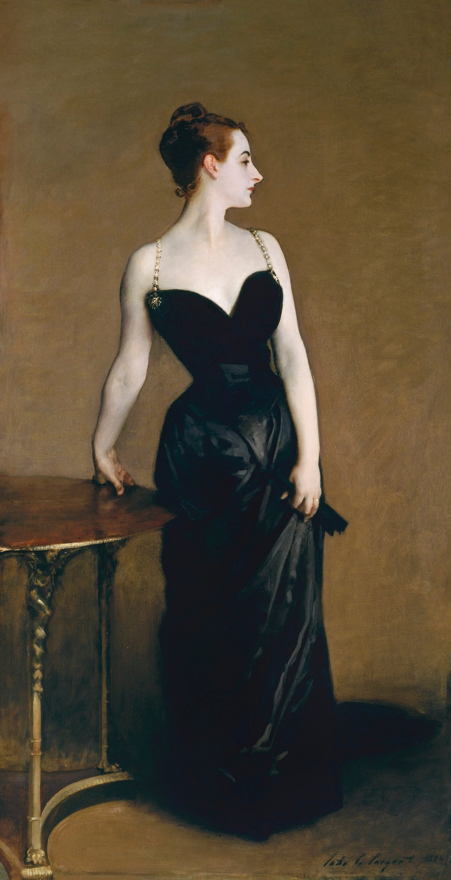 Madame X (Madame Pierre Gautreau) (1883-1884) by John Singer Sargent