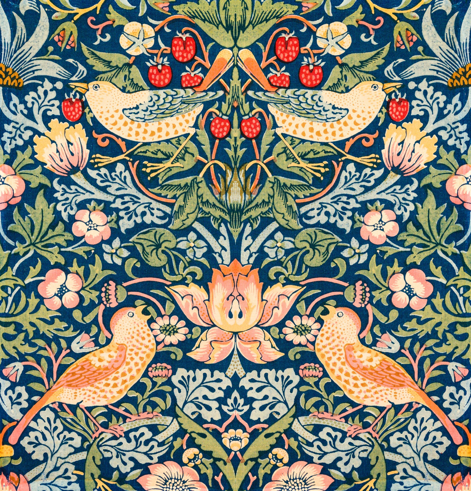 Strawberry Thief (1883) by William Morris