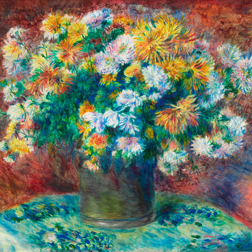 Chrysanthemums (1881-1882) by Pierre-Auguste Renoir