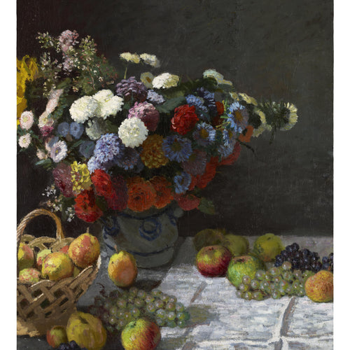 Flowers and Fruit (1869) by Claude Monet