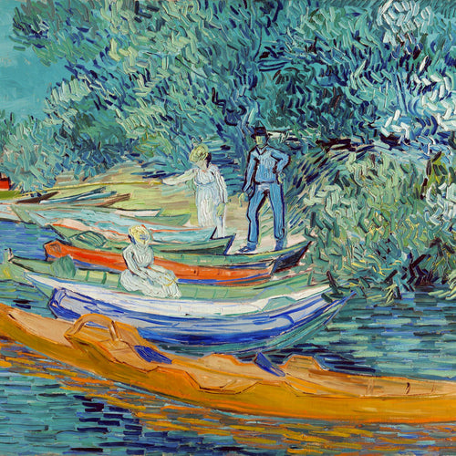 Bank of the Oise at Auvers (1890) by Vincent van Gogh