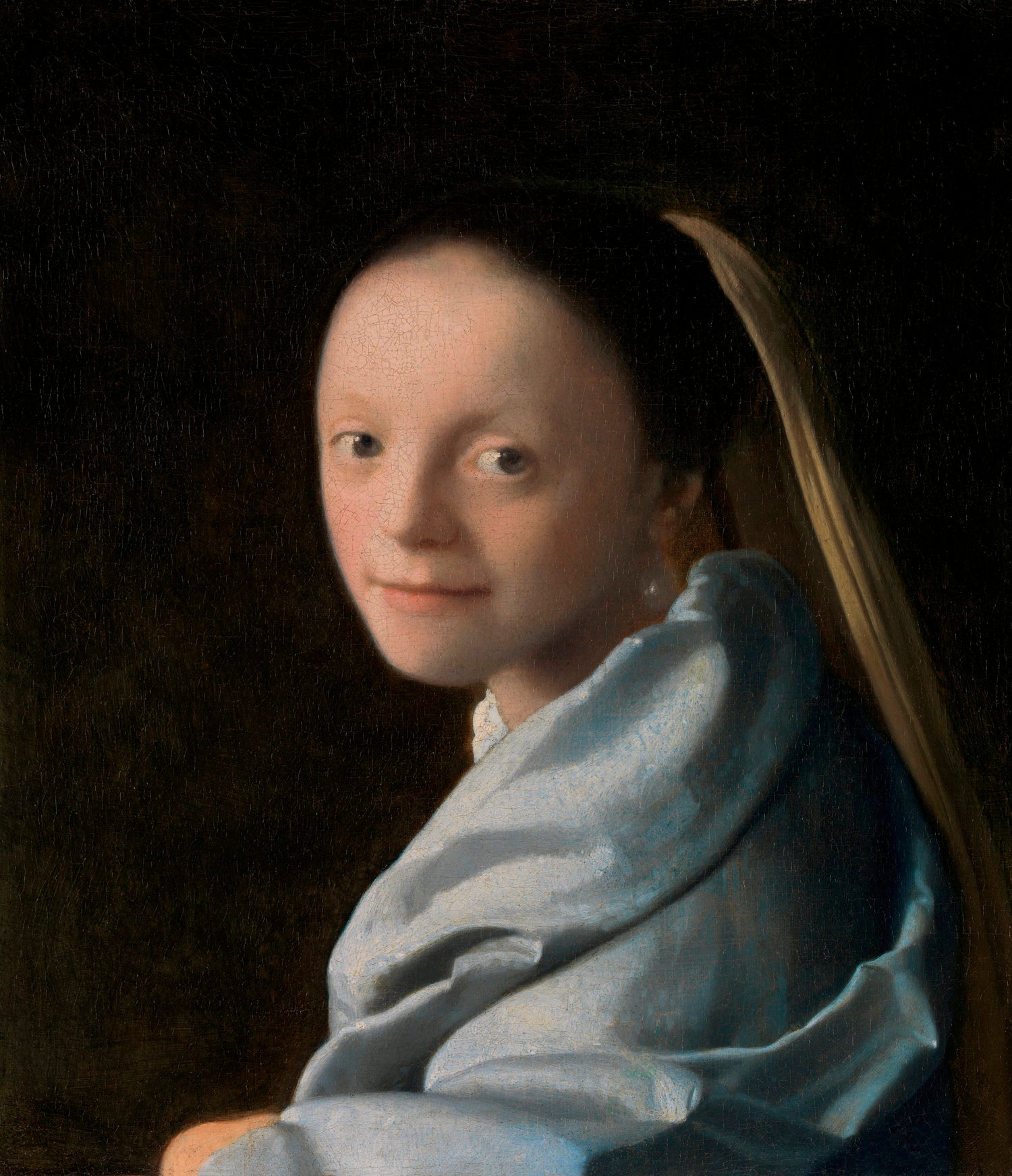 Study of a Young Woman (ca.1665-1667) by Johannes Vermeer