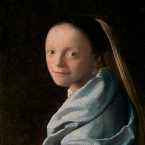 Study of a Young Woman (ca.1665-1667) by Johannes Vermeer