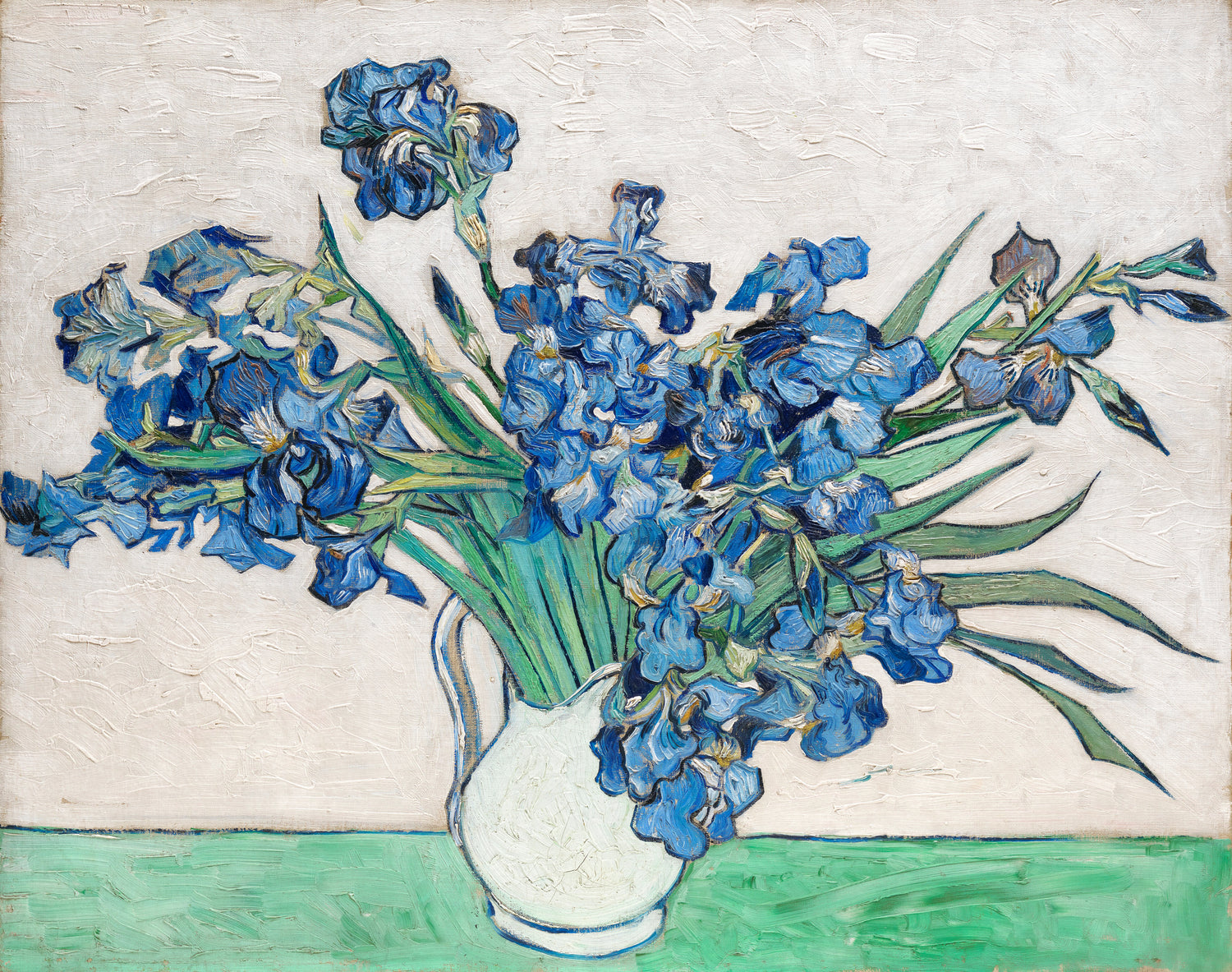 Irises (1890) by Vincent van Gogh