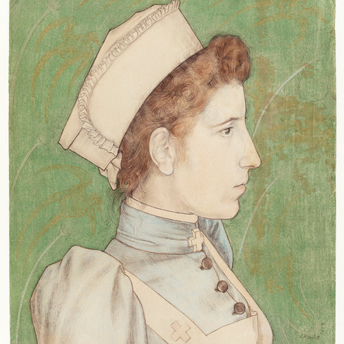 Portrait of Nurse Nelly (1894) by Jan Toorop