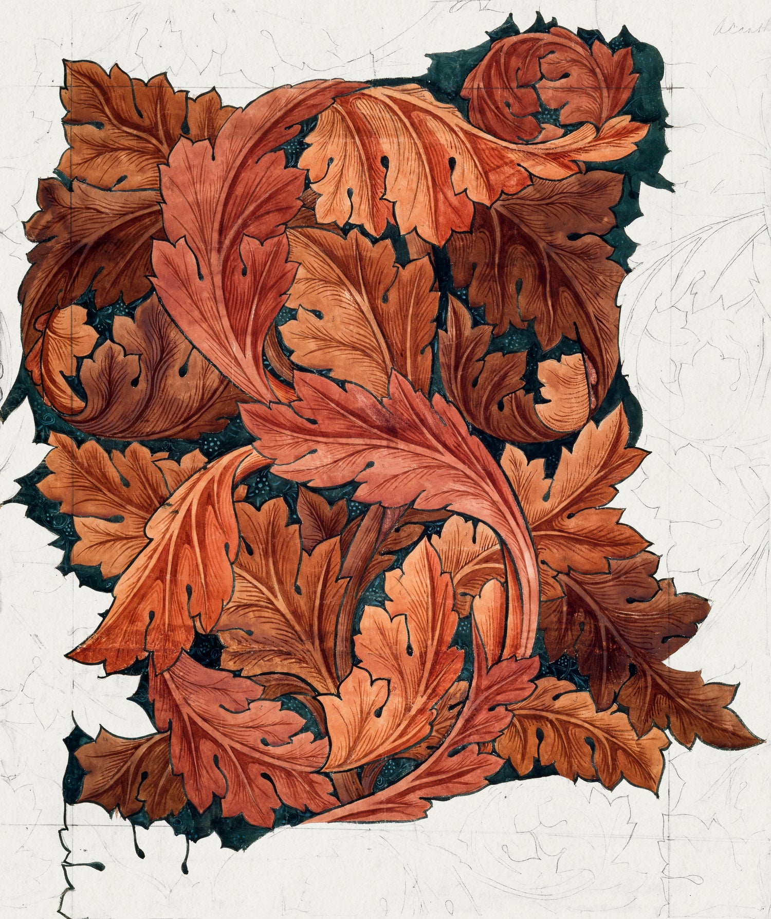 Acanthus (1879-1881) by William Morris