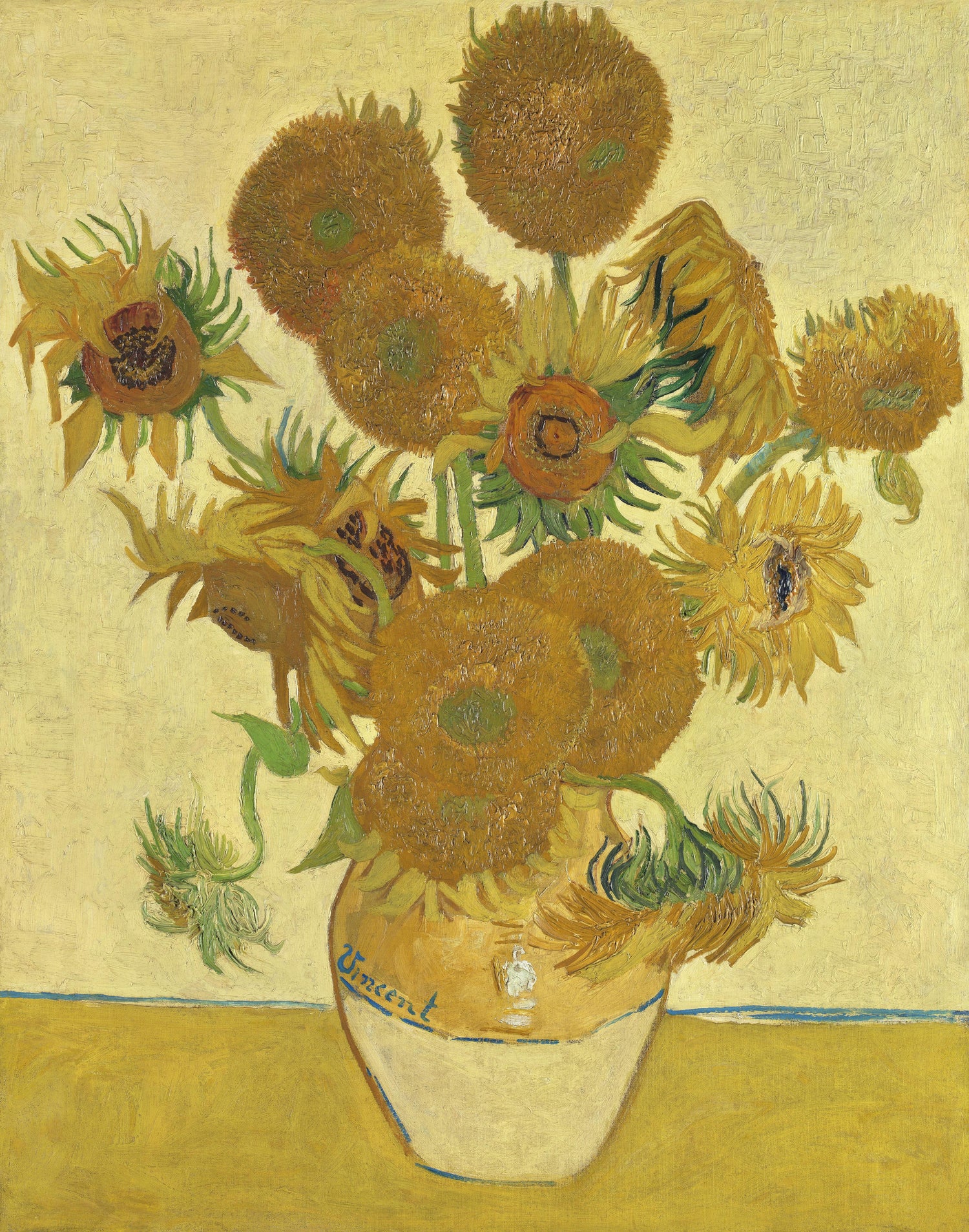 Sunflowers (1888) by Vincent van Gogh