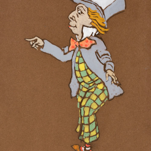 Mad Hatter (1915) Costume Design for Alice in Wonderland (1915) by William Penhallow Henderson