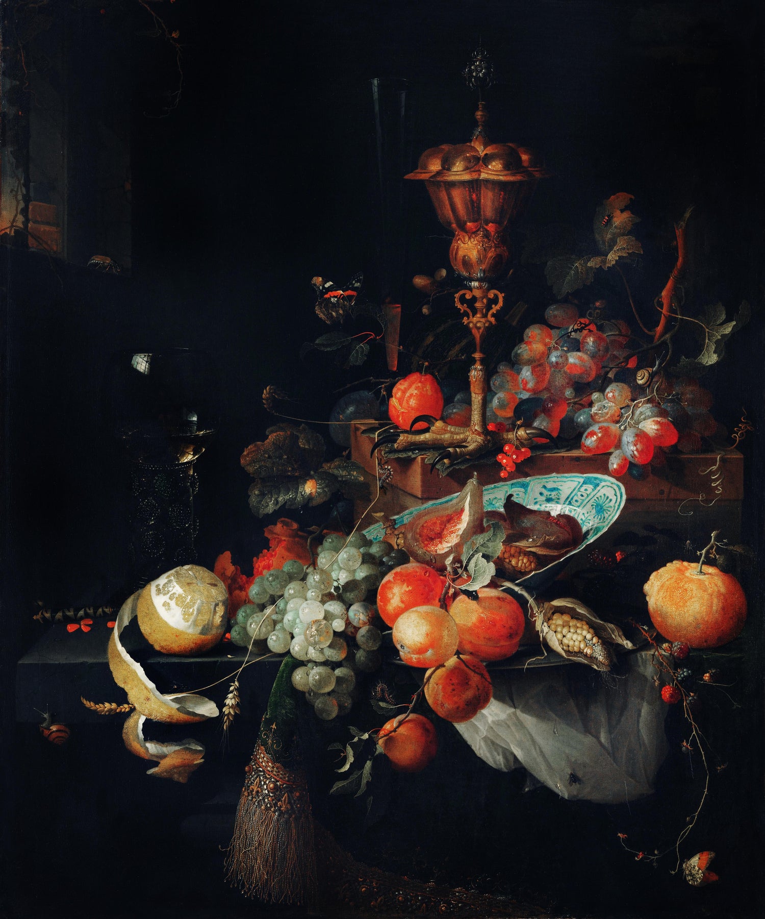 Fruits (1660 - 1679) by Abraham Mignon