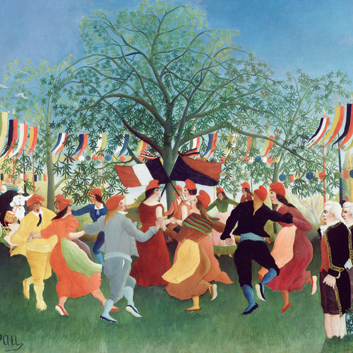 A Centennial of Independence (1892) by Henri Rousseau