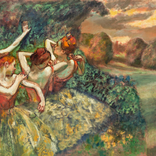 Four Dancers (1899) by Edgar Degas