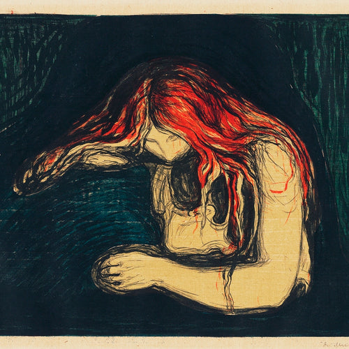 The Vampire II (1895-1902) by Edvard Munch