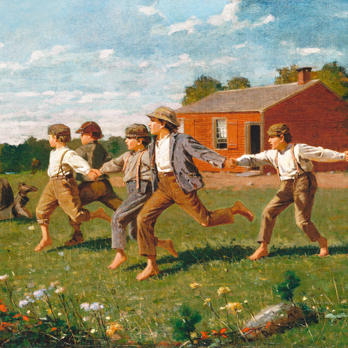 Snap the Whip (1872) by Winslow Homer