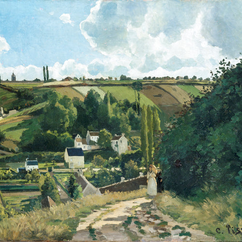 Jalais Hill, Pontoise (1867) by Camille Pissarro