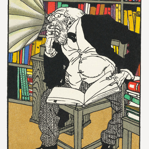 The Dialectician (Der Diaektforscher) (1911) by Moriz Jung