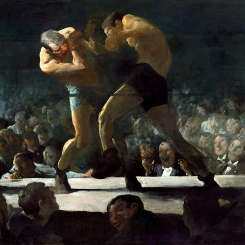 Club Night (1907) by George Wesley Bellows