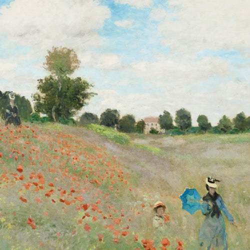 The Poppy Field near Argenteuil (1873) by Claude Monet