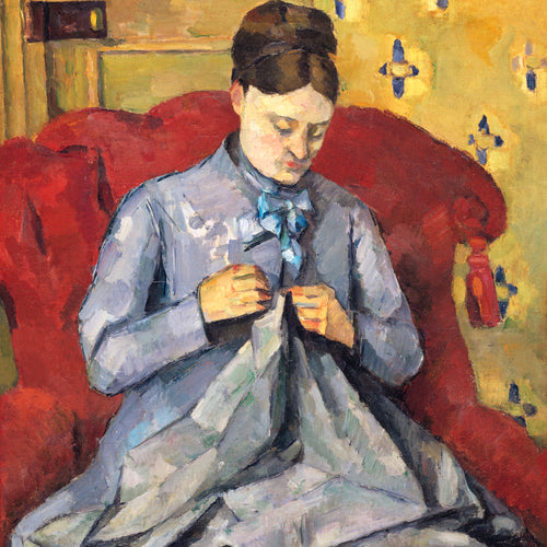 wife (1877) by Paul Cézanne