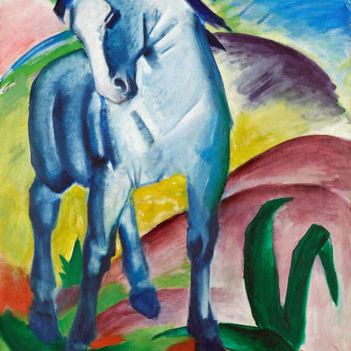 Blue Horse I (1911) by Franz Marc