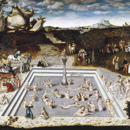 The fountain of youth (1546) by Lucas Cranach