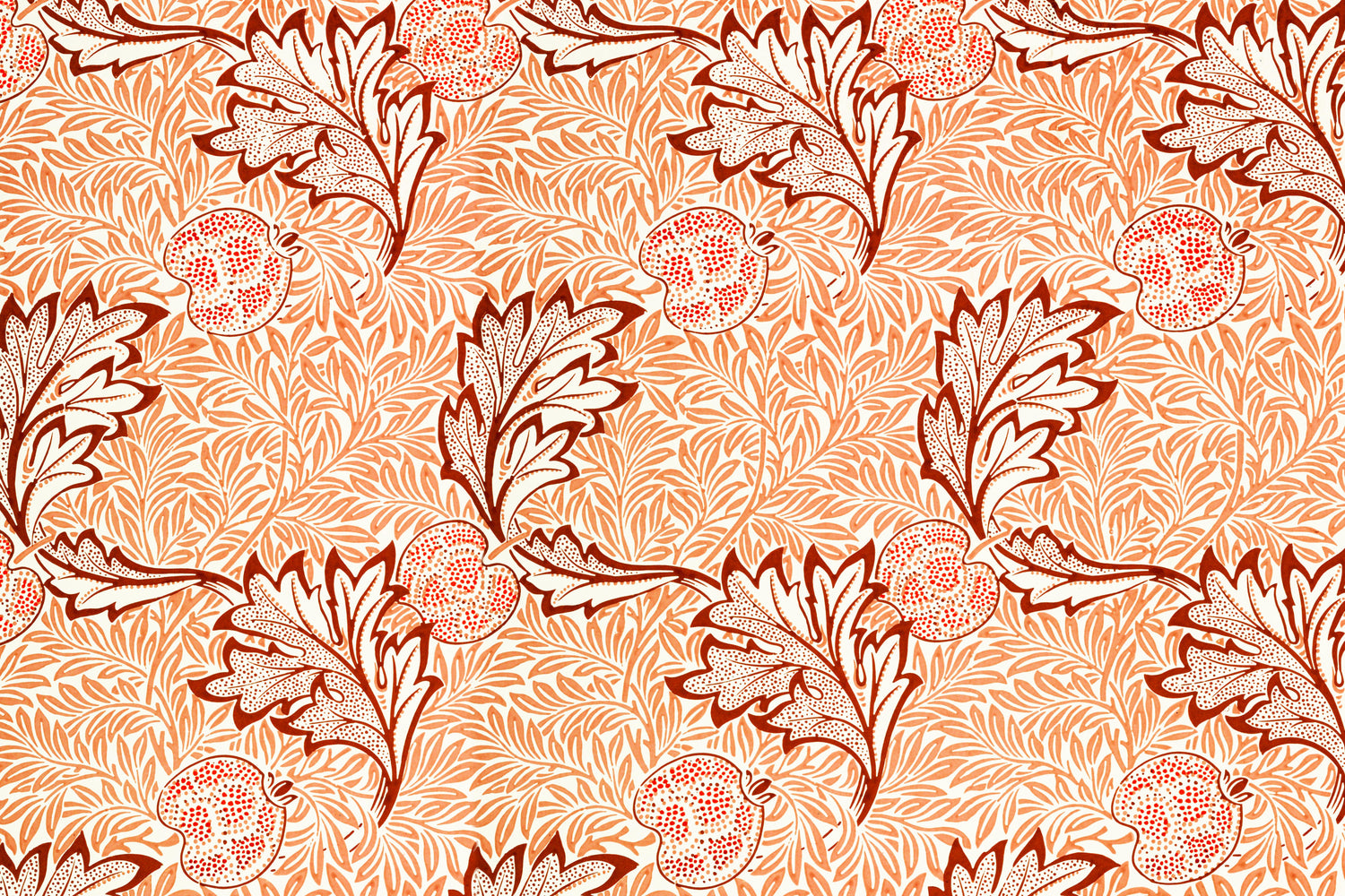 Apple pattern (1877) by William Morris