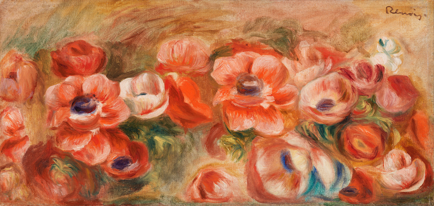 Anemones (An&eacute;mones) (1912) by Pierre-Auguste Renoir