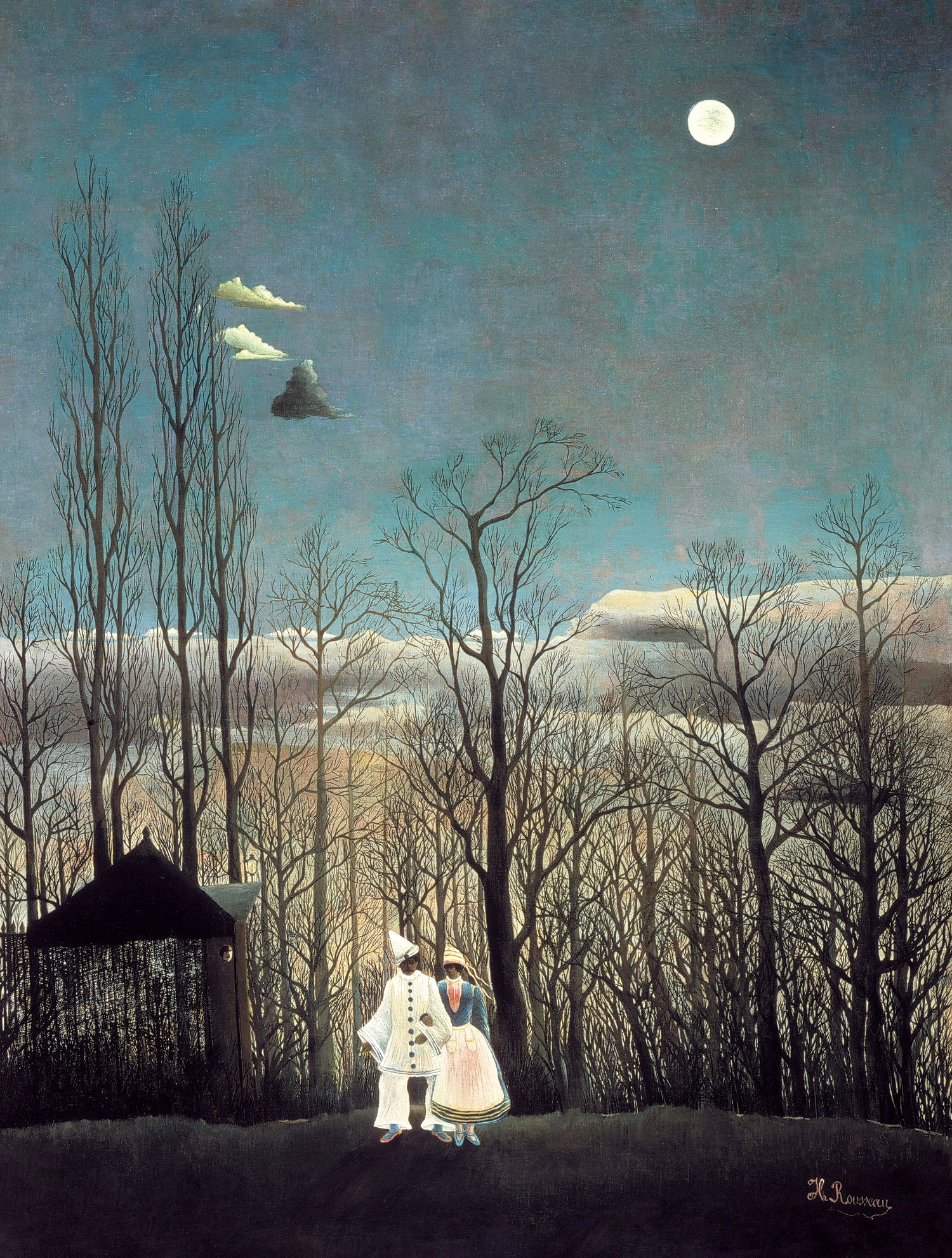 Carnival Evening (1886) by Henri Rousseau