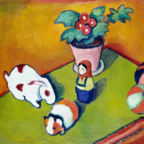 Little Walter's Toys (1912) by August Macke