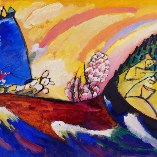 Painting with Troika (1911) by Wassily Kandinsky