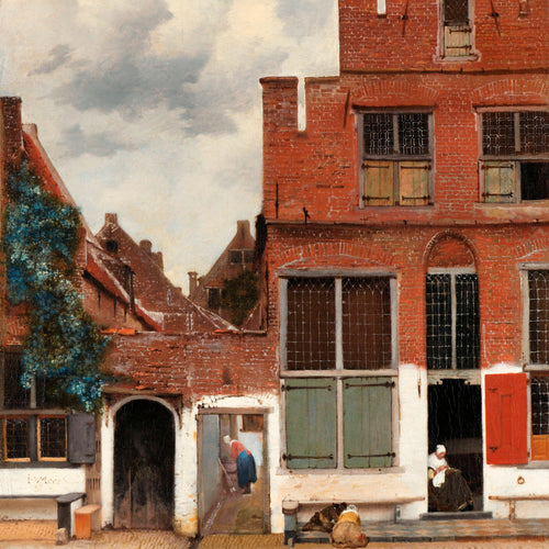 The Little Street (ca. 1658) by Johannes Vermeer