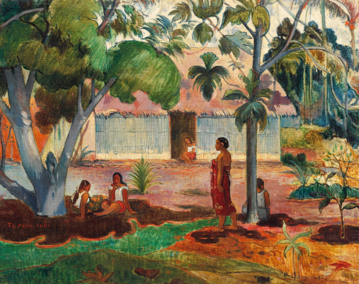 The Large Tree (1891) by Paul Gauguin