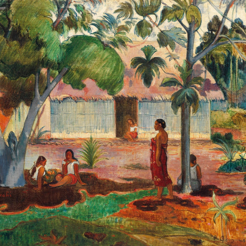 The Large Tree (1891) by Paul Gauguin