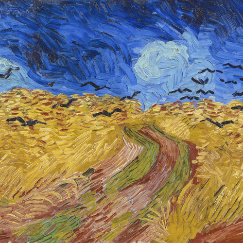 Wheatfield with Crows (1890) by Vincent van Gogh